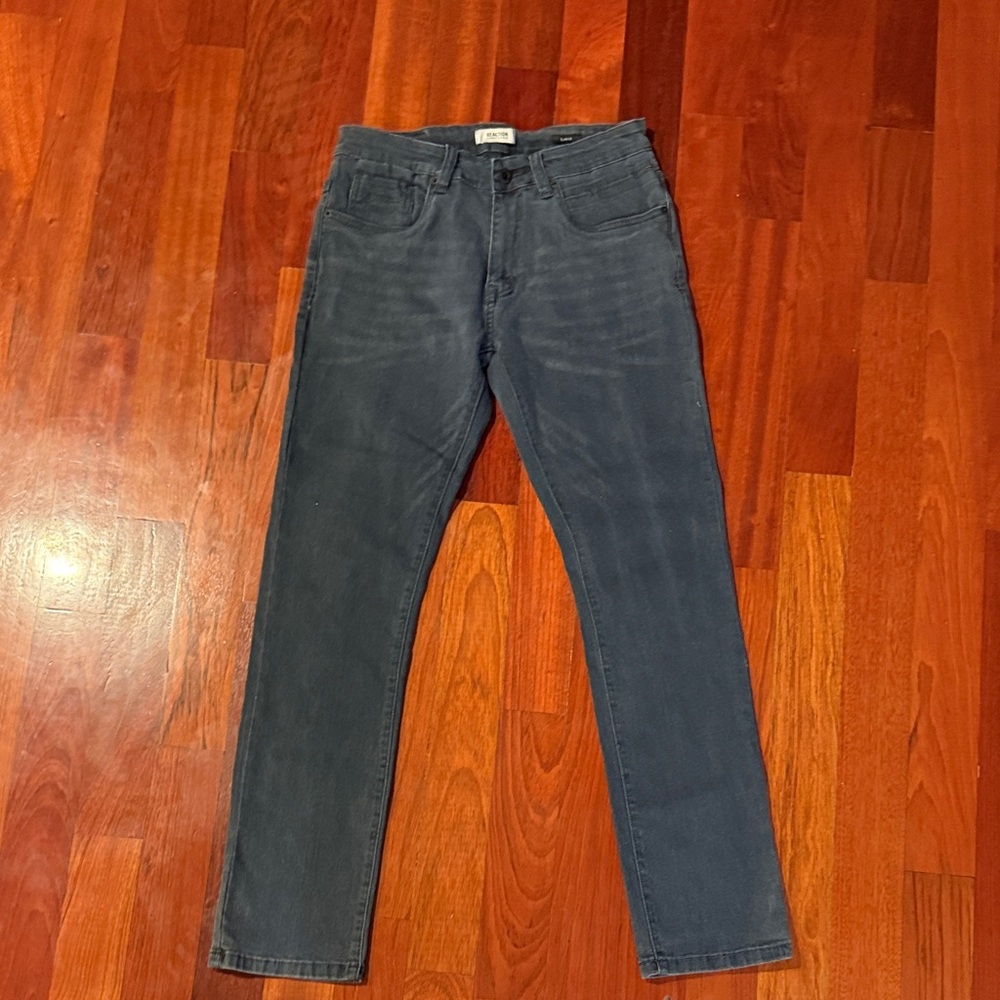 Kenneth Cole Men's Dark Blue Slim Jeans